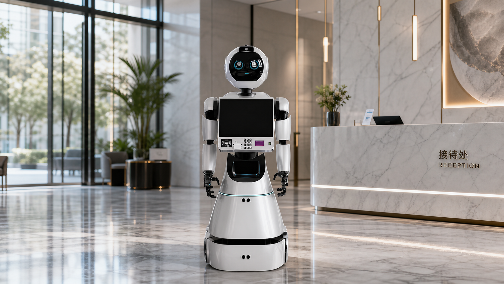 7 Advanced Reception Robot Features That Improve Visitor Management and Business Efficiency
